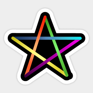 Triangle - Graphic - geometric design - geometric Sticker